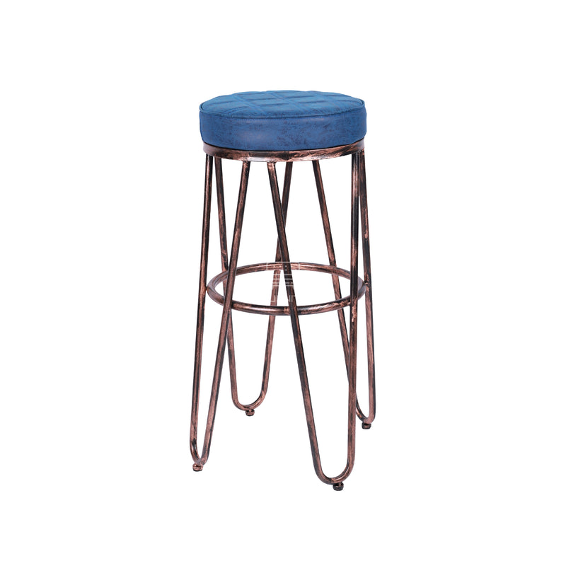 เก้าอี้บาร์ โคลอี้ (สีฟ้า) / Chloe Bar Chair (Blue)