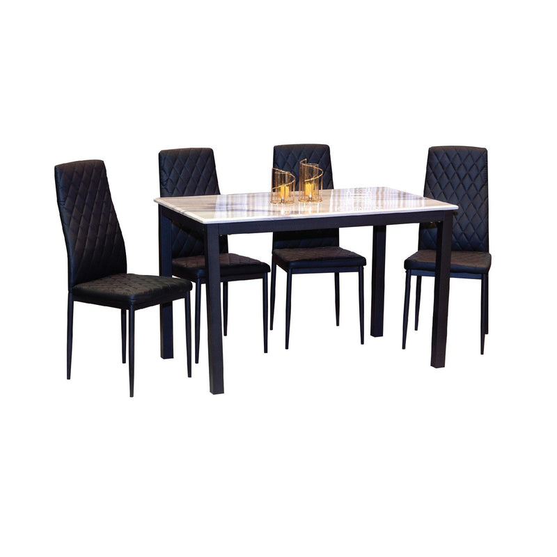 ชุดโต๊ะอาหาร 4 ที่นั่ง ไวกิ้ง / Vinink Dinnig set - HS Furniture Mall