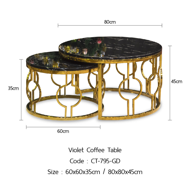 โต๊ะกลาง ไวโอเล็ท / Violet Coffee Table
